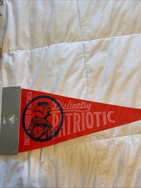 Disney, the Muppets Sam the Eagle patriotism pennant NWT